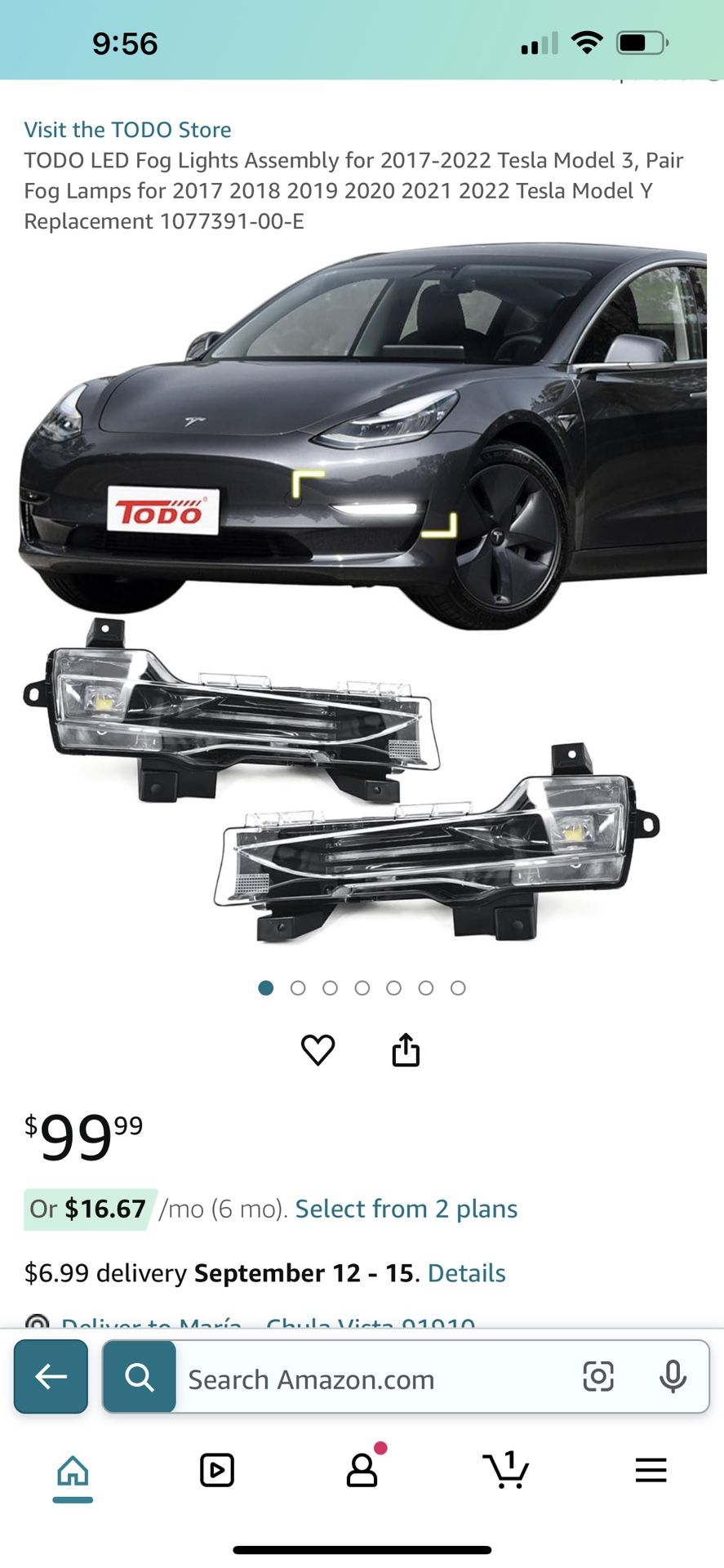 Tesla Fog Lights for Sale in Chula Vista, CA - OfferUp