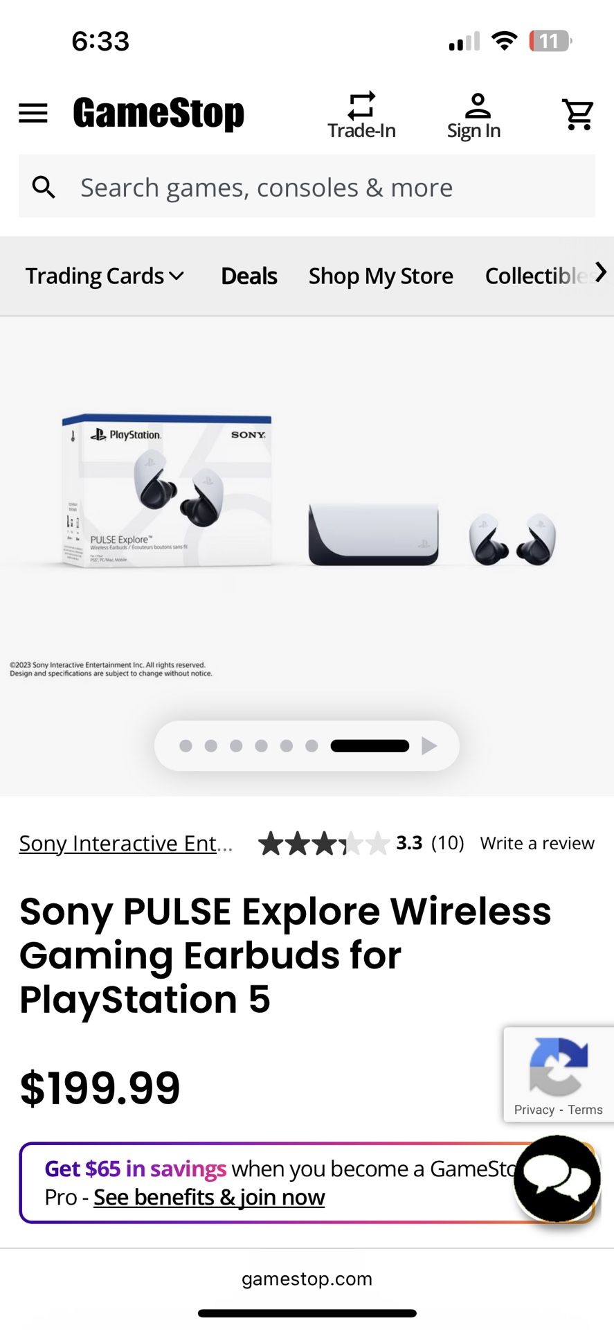 Playstation Earbuds
