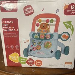 Cartoon Multifunction Walking Car For Baby 