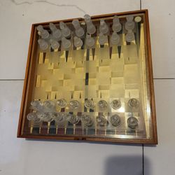 Chess, checkers, and backgammon 3 in 1 set 