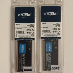 32GB (2x16GB) DDR5 5600 RAM