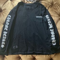 Chrome heart long sleeve shirt