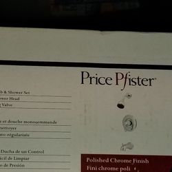New Price Pfister Shower Tub Set