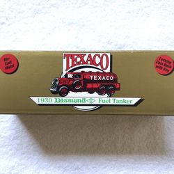 1930 Texaco Diamond Fuel Tanker Die Cast Bank
