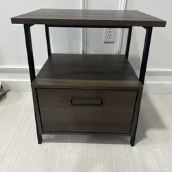 End Table With Drawer