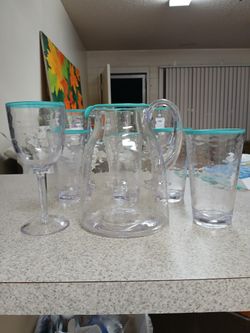 Plastic Pitcher Set