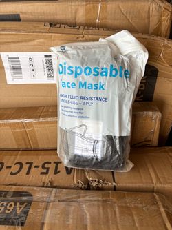 Combat Disposable Face Masks 3-Ply Pack