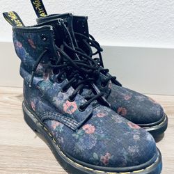 Dr Martens Denim Boots 