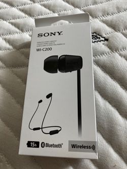 Sony wireless stereo headset WI-C200