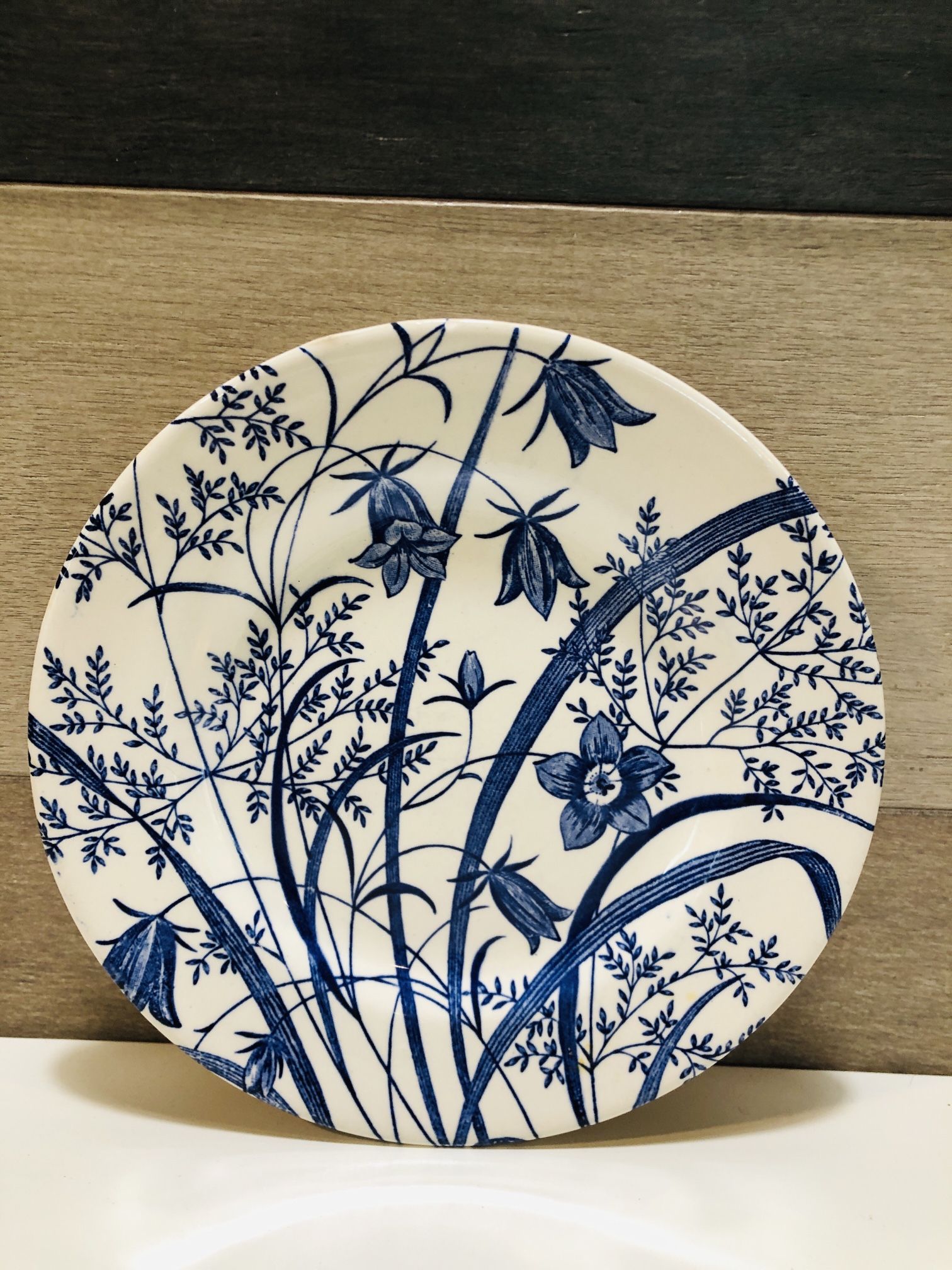 RARE English Ironstone Tableware Ltd. "Field of Flowers" Salad Plate 7"