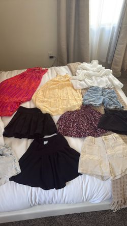 Girls Shorts, Dresses And Skirts