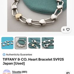 SELLING TIFFANY AND CO JEWELRY SILVER AND GOLD