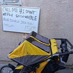 BOB Double Stroller IRON Man