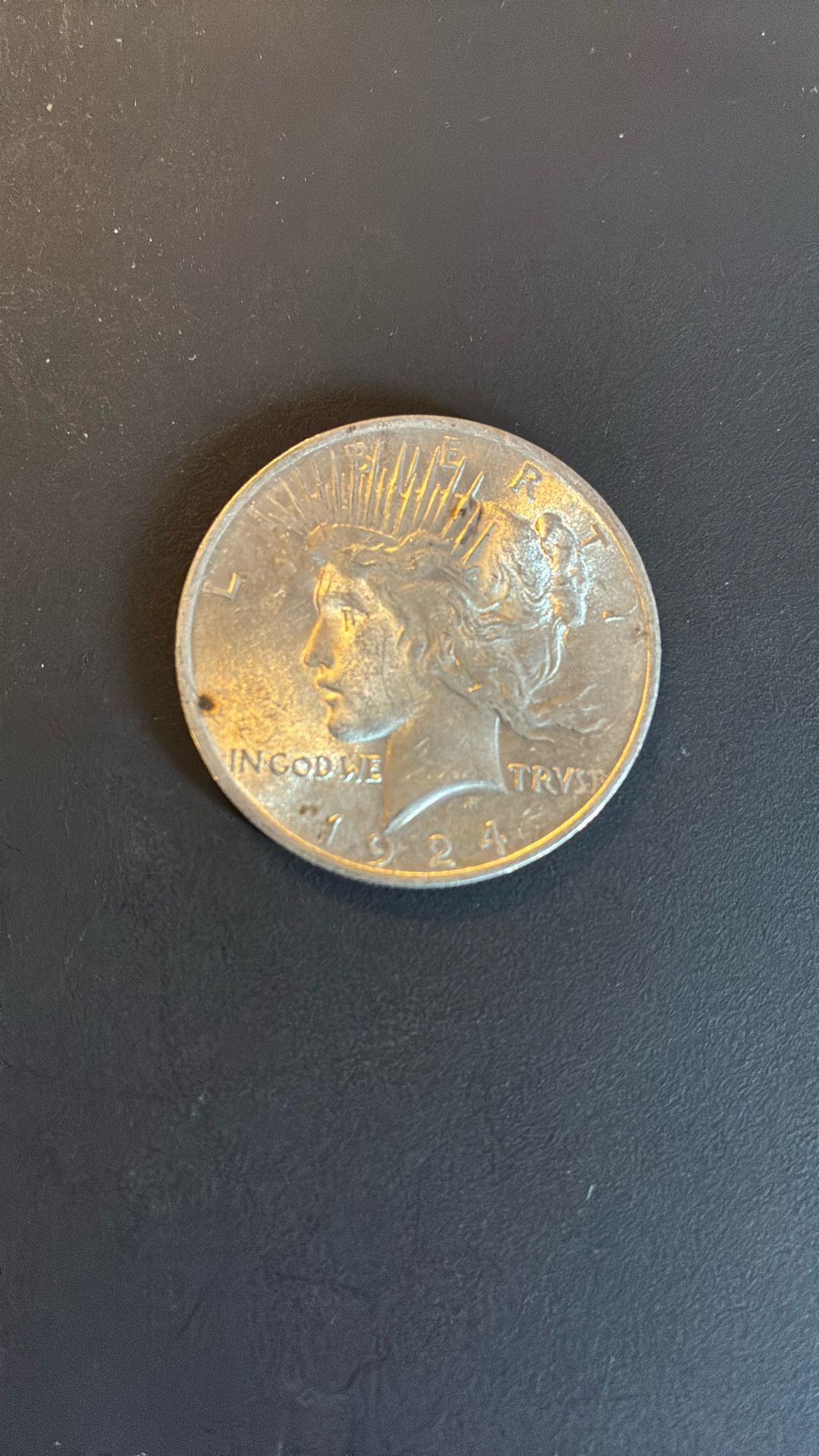 1924 Peace Dollar
