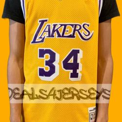 Shaq O’Neal Lakers NBA Jerseys
