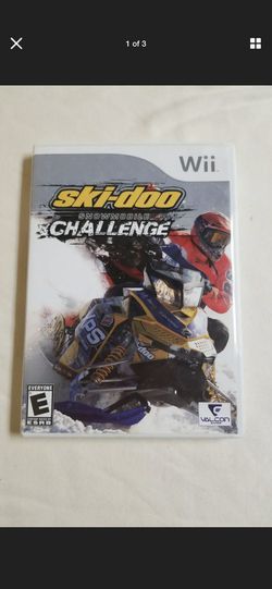 Wii. Ski-Doo: Snowmobile Challenge - Nin
