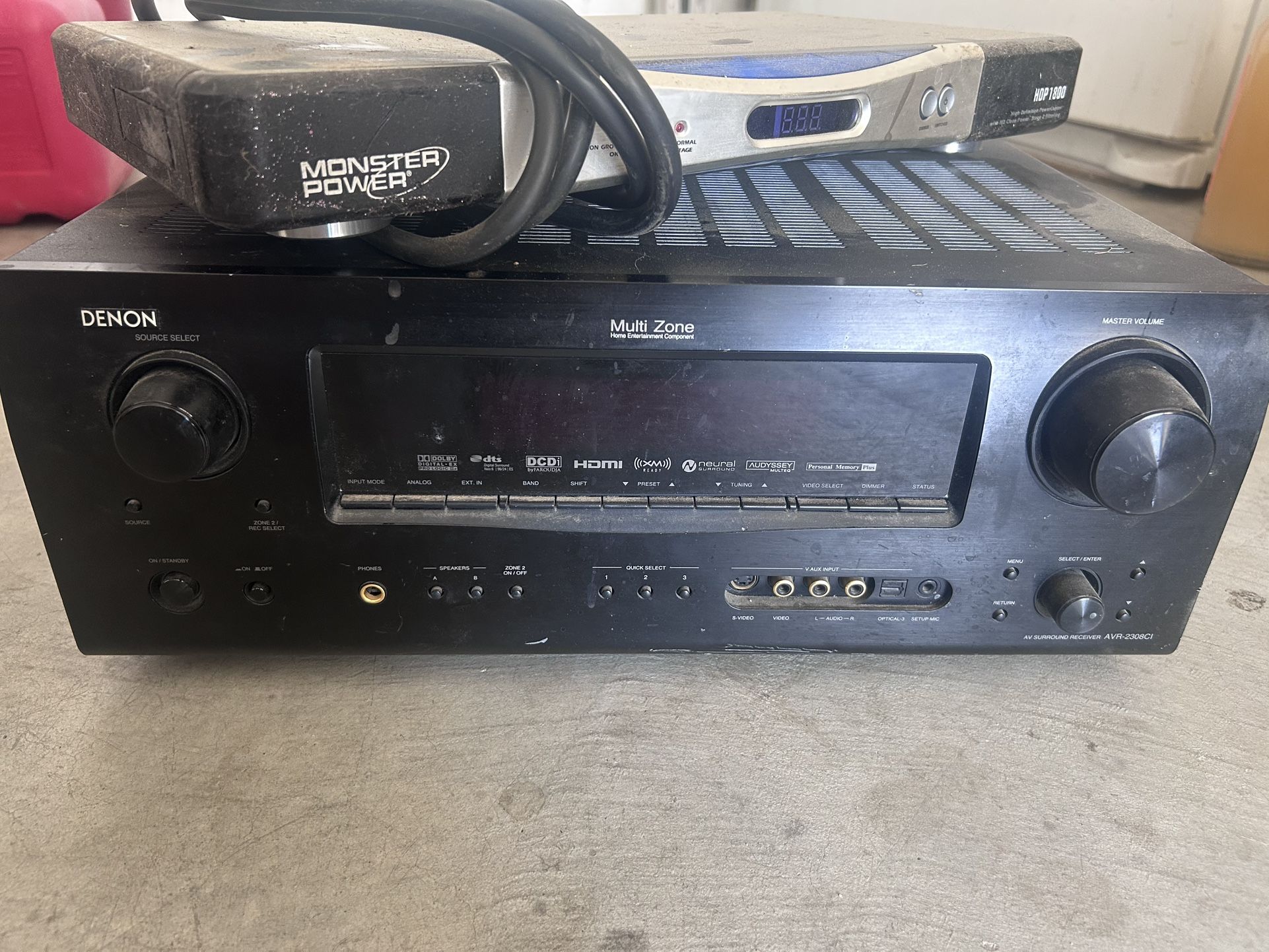 Multi Zone Receiver And Power Supply 