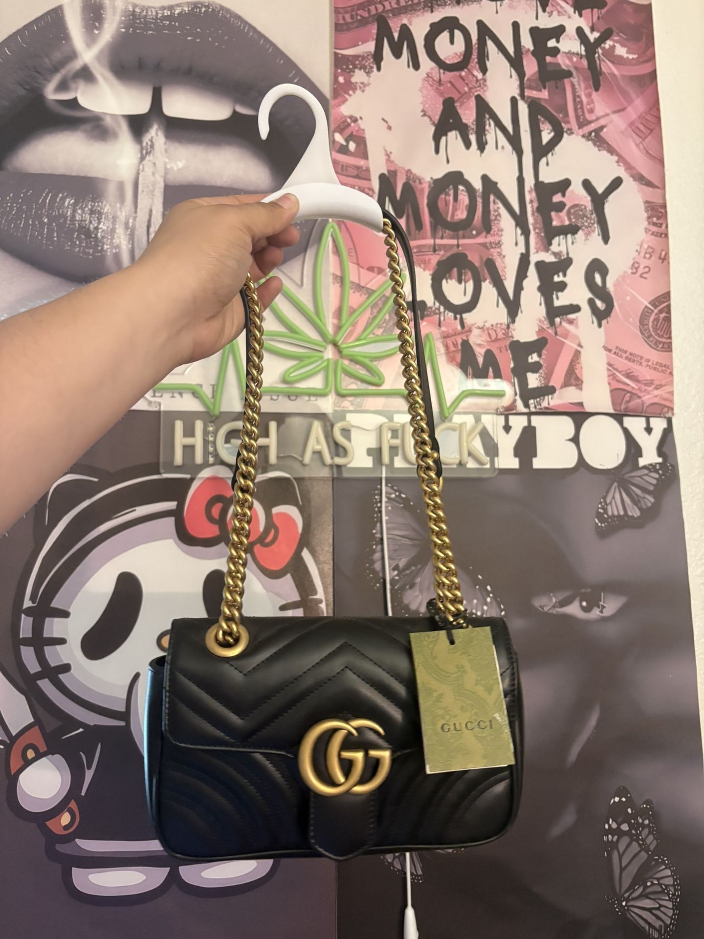 Authentic Gucci Cross Body Bag 