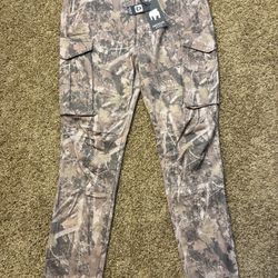 NWT American Stitch Stacked Twill Flare Pant Light Tree Camo Mens Size Medium