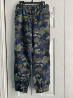 Gap Camo Canvas Joggers
