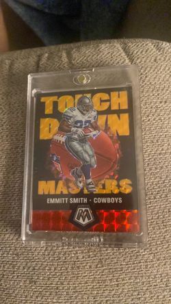 Emmitt Smith Mosaic Touchdown Masters Football Card