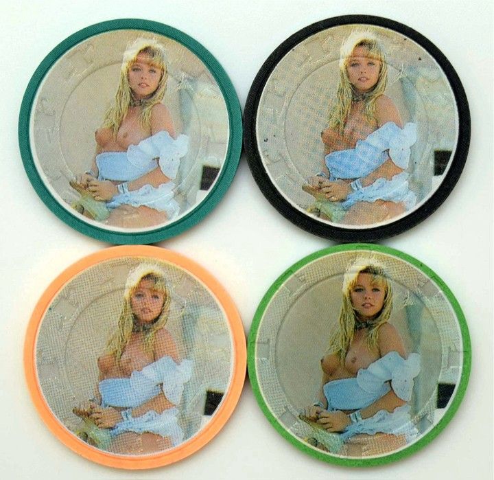 PAULSON Colectable Casino Gaming Poker Chips Women / Brothel - NEW
