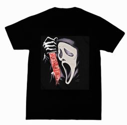 Horror T Shirt Ghostface Scream