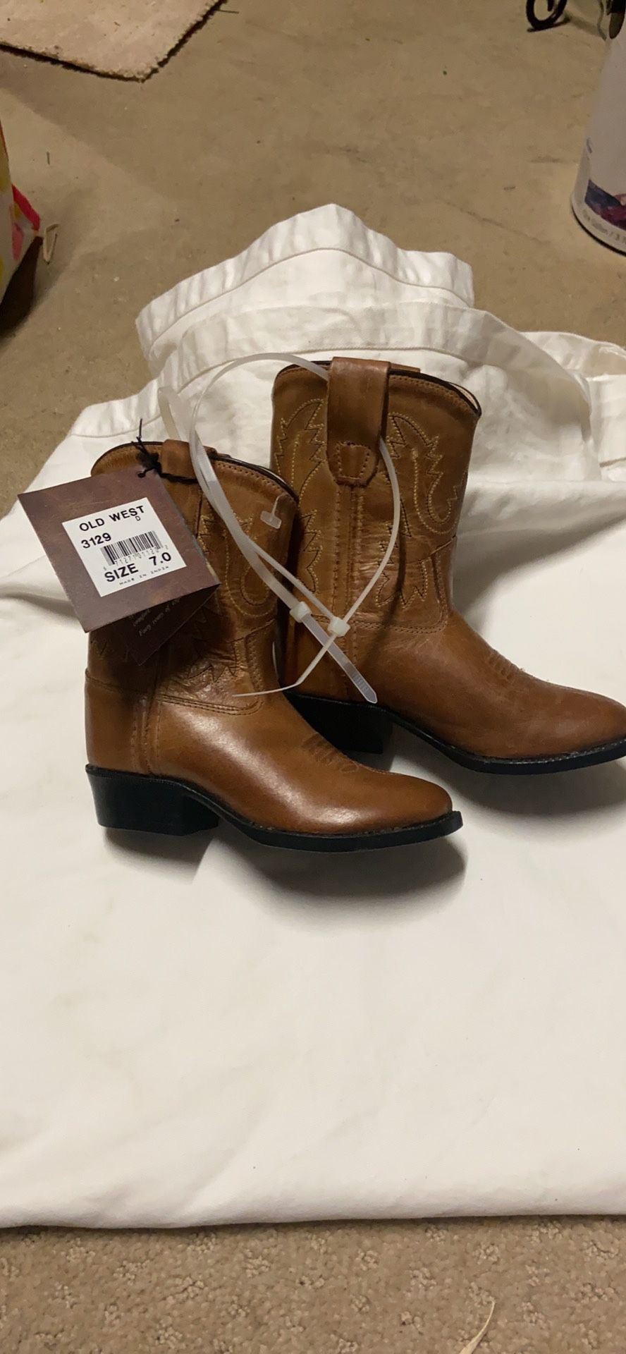 Old west cowboy:cowgirl boots toddler