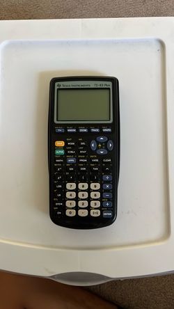 TI-83 Plus calculator
