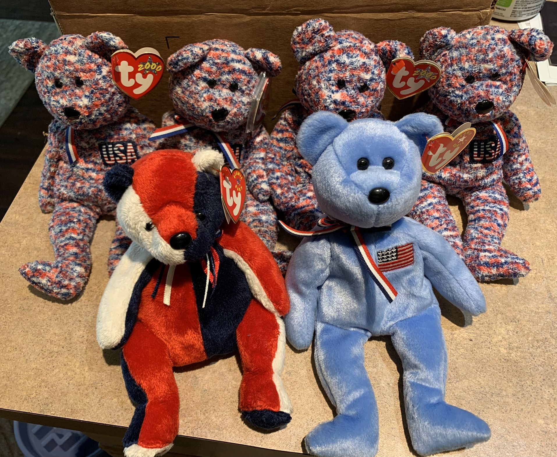 USA Beanie Babies