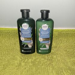 Shampoo & Conditioner 13.5oz Birch Bark Extract Gentle Moisture Herbal Essences