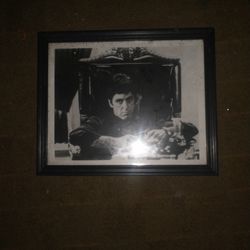 Scarface Movie Picture Frame 