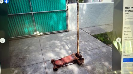 Bien-Werner 2 Ton Professional Floor Jack