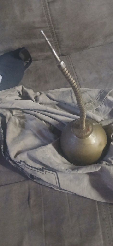 2 Old Oil Cans