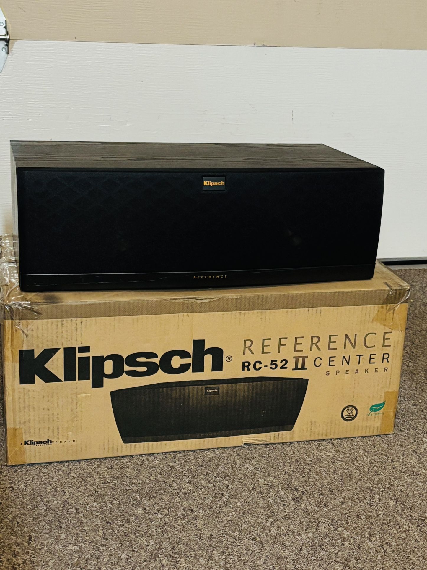 Klipsch RC-52 II Center Speaker (8 ohm, 125 watt)