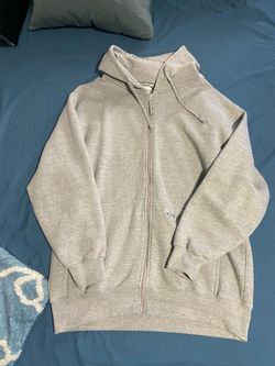 Grey pro club zip up Size L fits baggy