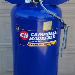 60 Gallon Campbell Hausfeld  6 HP  125 PSI