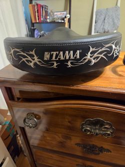 Tama 1st Chair Drum Throne Seat Only - Tribal Embroidery Saddle / Ergo Style