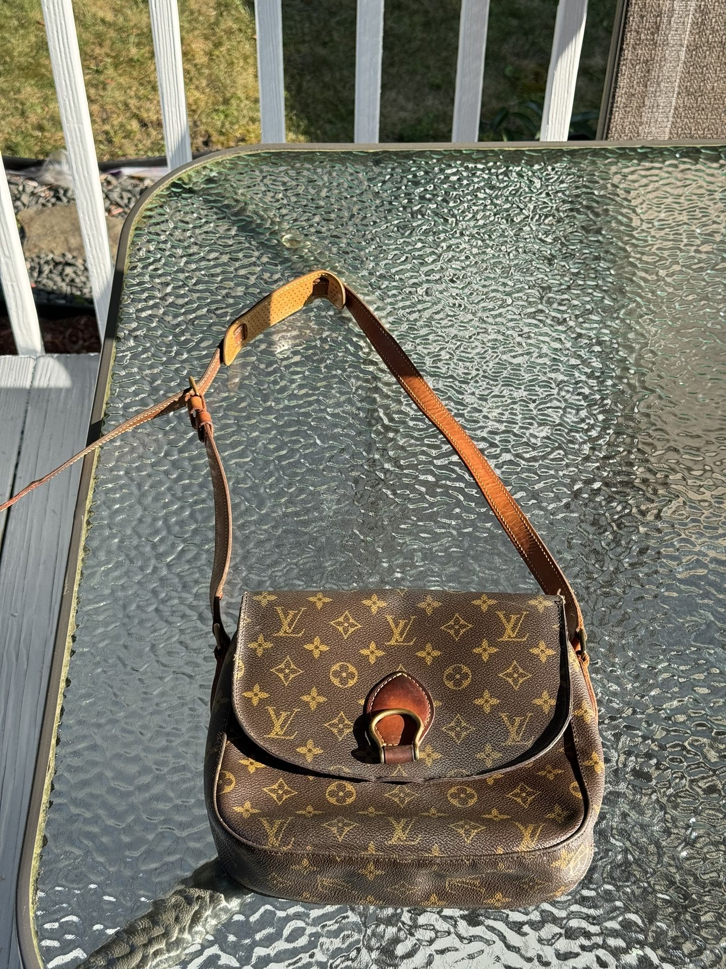 Louis Vuitton Monogram Saint Cloud Shoulder Bag