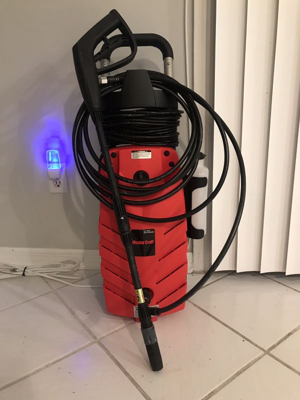 Electric master craft pressure washer with adjustable nozzle (obo) for