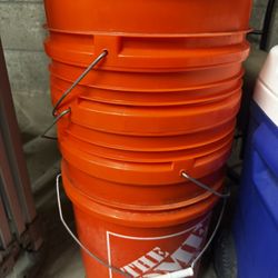 5-Gallon Home Depot Buckets