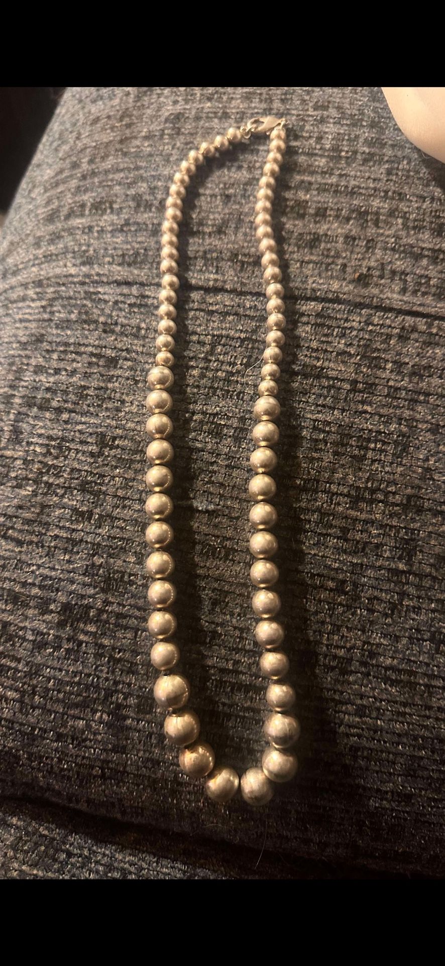 Sterling Silver Native Pearls 