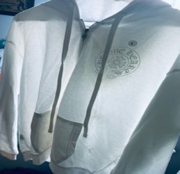 Chrome Hearts White Pullover Hoodie