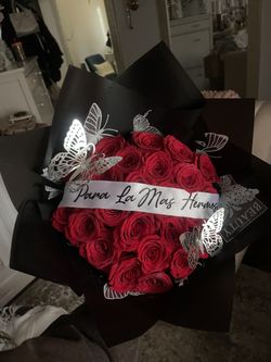 25 Rose Bouquet / Ramo De 25 Rosas