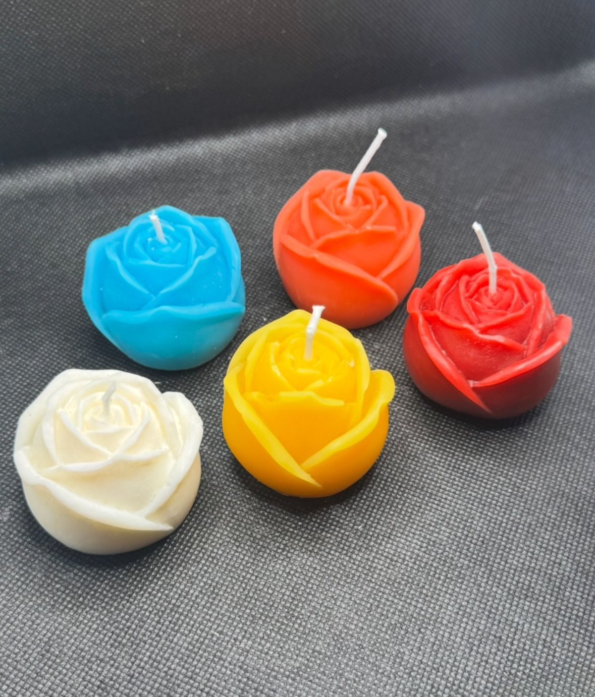 Rose candles