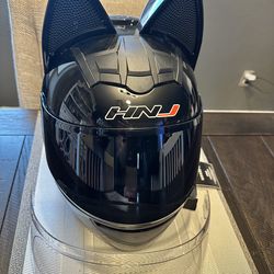 Motorcycle Cat Ears Helmet