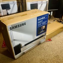 Samsung 3.1.2. Soundbar (Q60CF) Home Theater - Dolby Atmos, Spacefit Sound Pro, Bluetooth