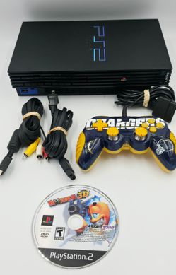 Sony PS2 Fat Console SCPH-30001 PlayStation Bundle + Controller + Game