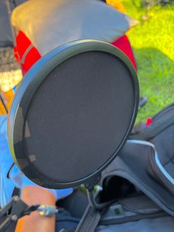 Spit cover for the mic