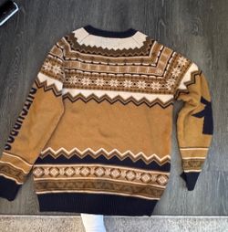 Dutch Bros Medium Acrylic Patterned Sweater